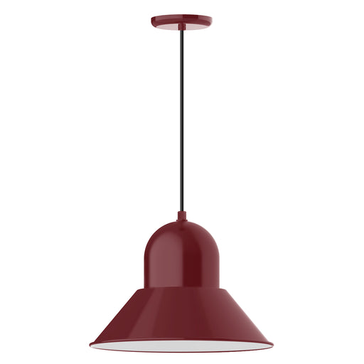 Prima 16" pendant in Barn Red | Montclair Light Works