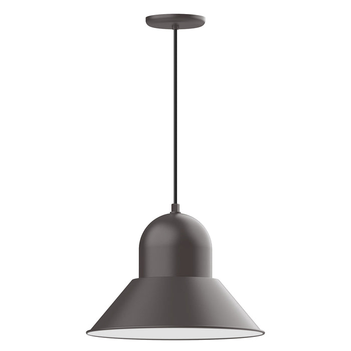Prima 16" LED Pendant in Bronze Matte | Montclair Light Works