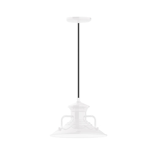 Homestead 12" pendant in White | Montclair Light Works