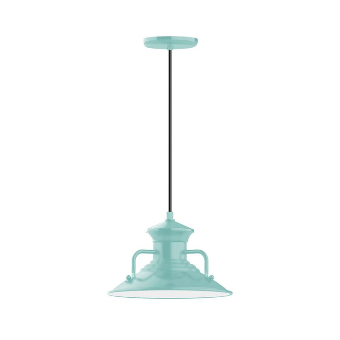 Homestead 12" LED Pendant in Sea Green
