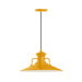 Homestead 18" pendant in Bright Yellow | Montclair Light Works