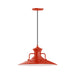 Homestead 18" pendant in Vermillion | Montclair Light Works