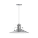 Homestead 18" pendant in Painted Galvanized | Montclair Light Works