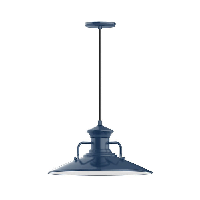 Homestead 18" LED Pendant in Navy