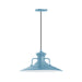 Homestead 18" pendant in Light Blue | Montclair Light Works