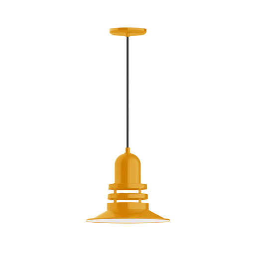 Atomic 12" pendant in Bright Yellow | Montclair Light Works