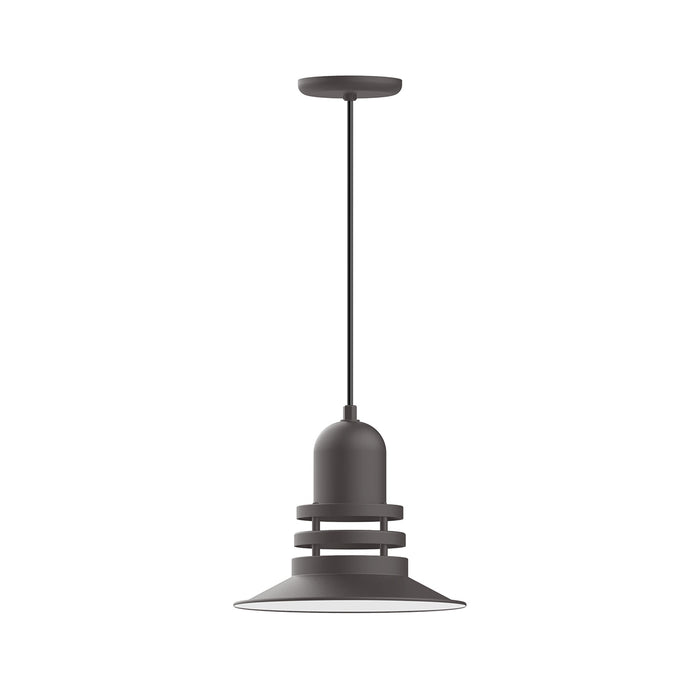 Atomic 12" pendant in Bronze Matte | Montclair Light Works