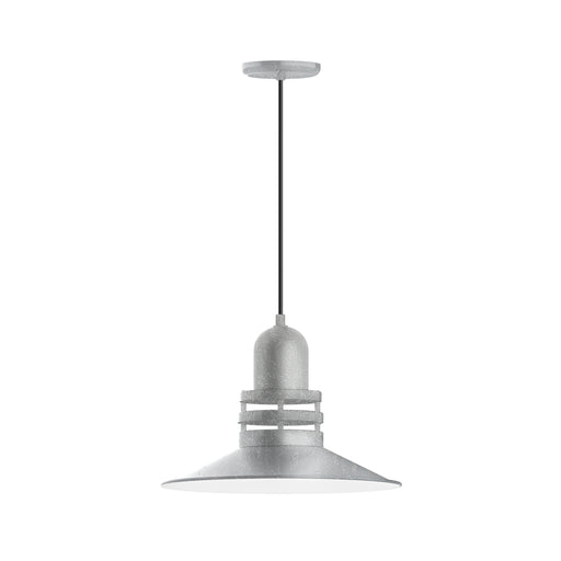 Atomic 16" pendant in Painted Galvanized | Montclair Light Works