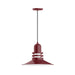 Atomic 16" pendant in Barn Red | Montclair Light Works