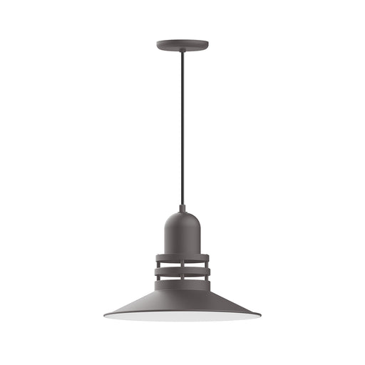Atomic 16" pendant in Bronze Matte | Montclair Light Works