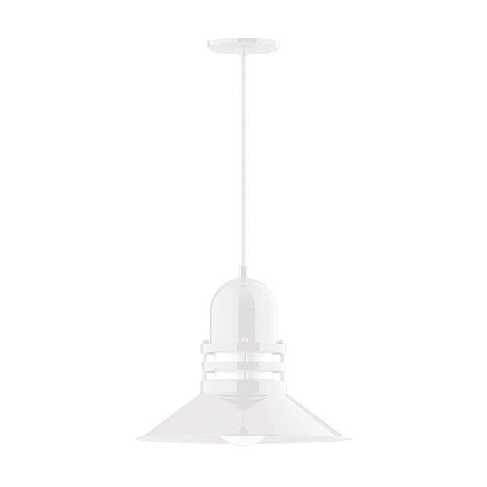 Atomic 16" Pendant Light in White