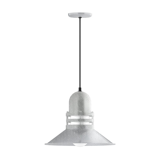 Atomic 16" pendant in Painted Galvanized | Montclair Light Works