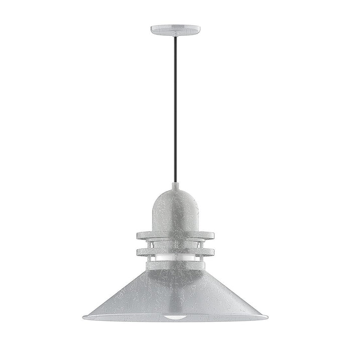 Atomic 20" LED Pendant Light in Painted Galvanized