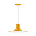 Radial 16" pendant in Bright Yellow | Montclair Light Works