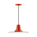 Radial 16" pendant in Vermillion | Montclair Light Works