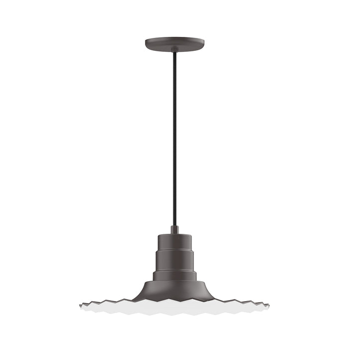 Radial 16" pendant in Bronze Matte | Montclair Light Works
