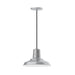 Warehouse 12" pendant in Painted Galvanized | Montclair Light Works