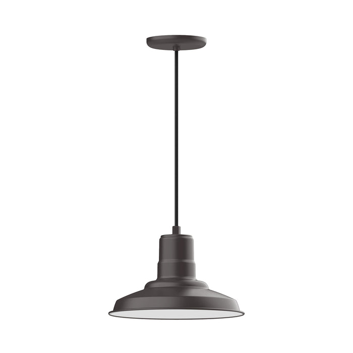 Warehouse 12" LED Pendant in Bronze Matte | Montclair Light Works