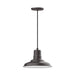 Warehouse 12" LED Pendant in Bronze Matte | Montclair Light Works