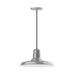 Warehouse 14" pendant in Painted Galvanized | Montclair Light Works