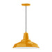 Warehouse 16" pendant in Bright Yellow | Montclair Light Works
