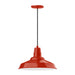Warehouse 16" pendant in Vermillion | Montclair Light Works