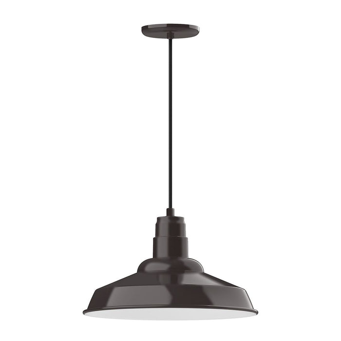 Warehouse 16" LED Pendant Light in Architectural Bronze