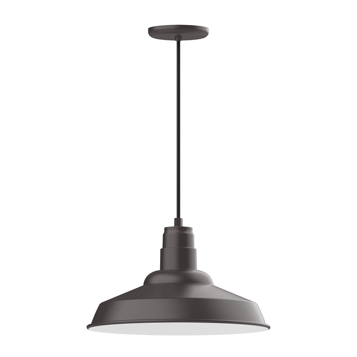 Warehouse 16" pendant in Bronze Matte | Montclair Light Works