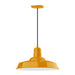 Warehouse 18" pendant in Bright Yellow | Montclair Light Works