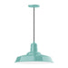 Warehouse 18" pendant in Sea Green | Montclair Light Works