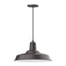 Warehouse 18" pendant in Bronze Matte | Montclair Light Works