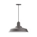 Warehouse 20" pendant in Bronze Matte | Montclair Light Works
