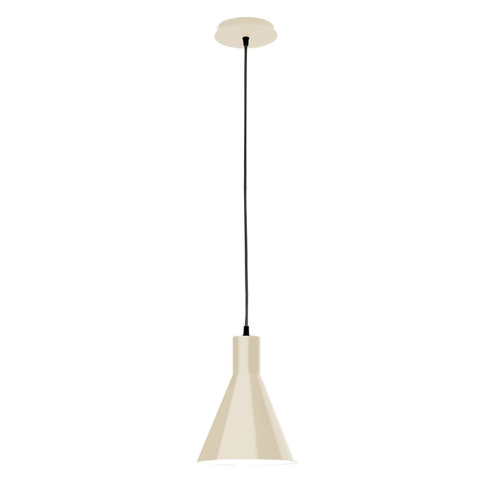 J-Series Jerome 8" LED Pendant Light in Cream