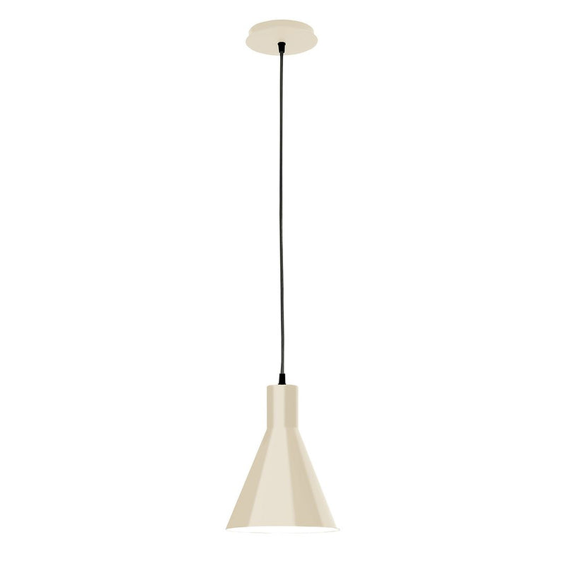 Jerome 8" pendant in Cream