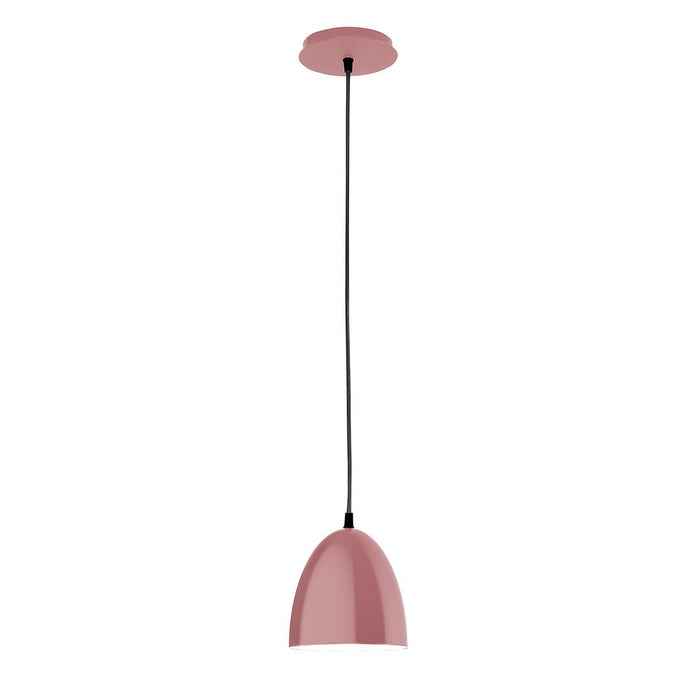 Jill 6" LED Pendant in Mauve