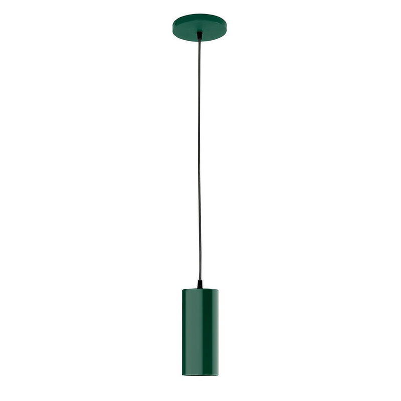 Jordan 3.5" LED Pendant in Forest Green