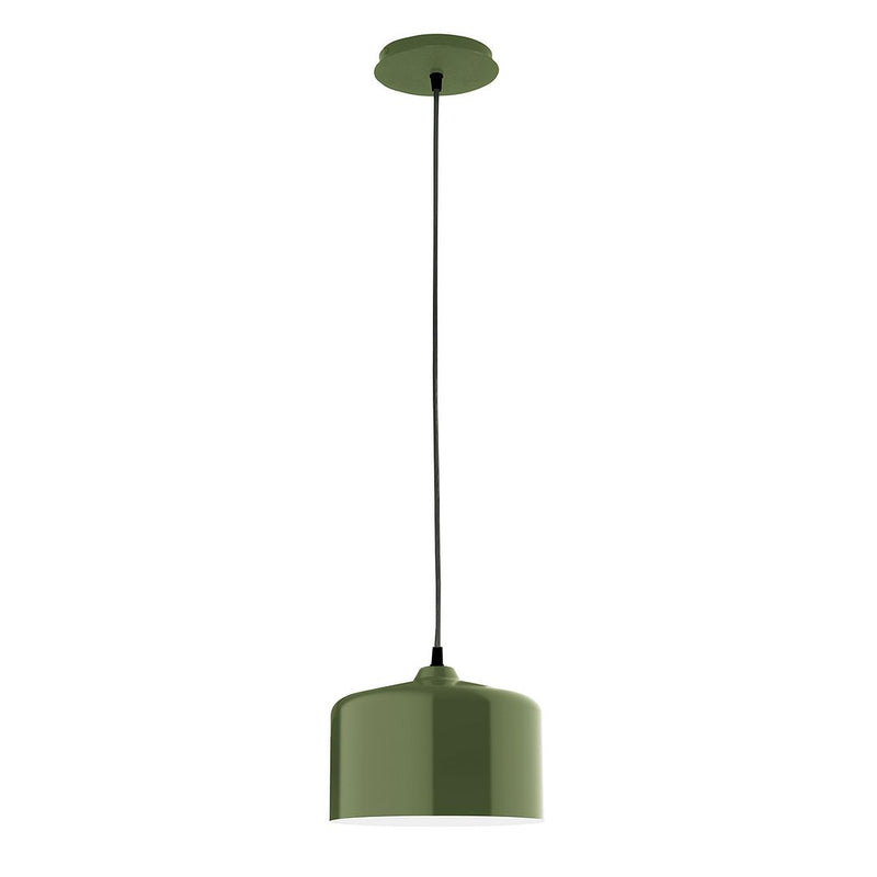 Julia 8.5" pendant in Fern Green