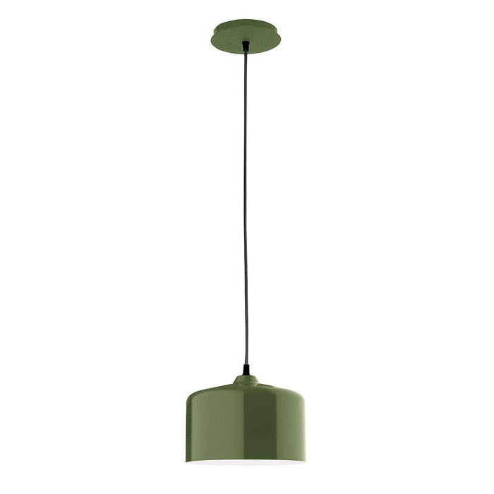 J-Series Julia 8 1/2" Pendant Light in Fern Green