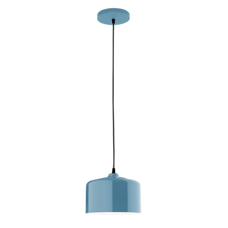 Julia 8.5" pendant in Light Blue