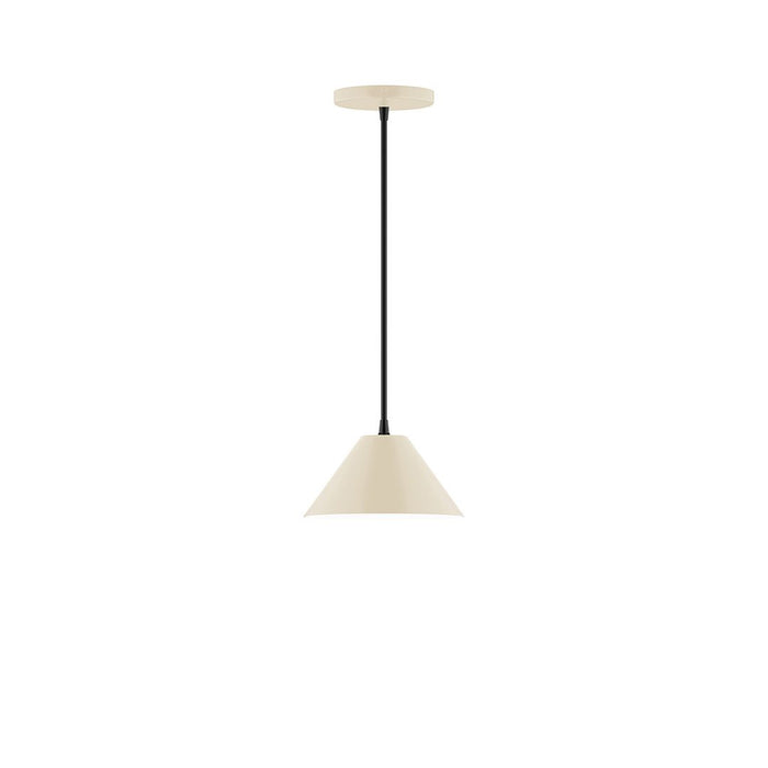 Axis Pinnacle 8" Pendant Light in Cream