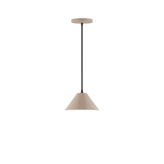 Pinnacle 8" LED Pendant in Clay | Montclair Light Works
