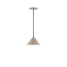 Pinnacle 8" LED Pendant in Clay | Montclair Light Works