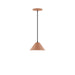 Pinnacle 8" Pendant in Terracotta | Montclair Light Works