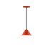 Pinnacle 8" LED Pendant in Vermillion | Montclair Light Works