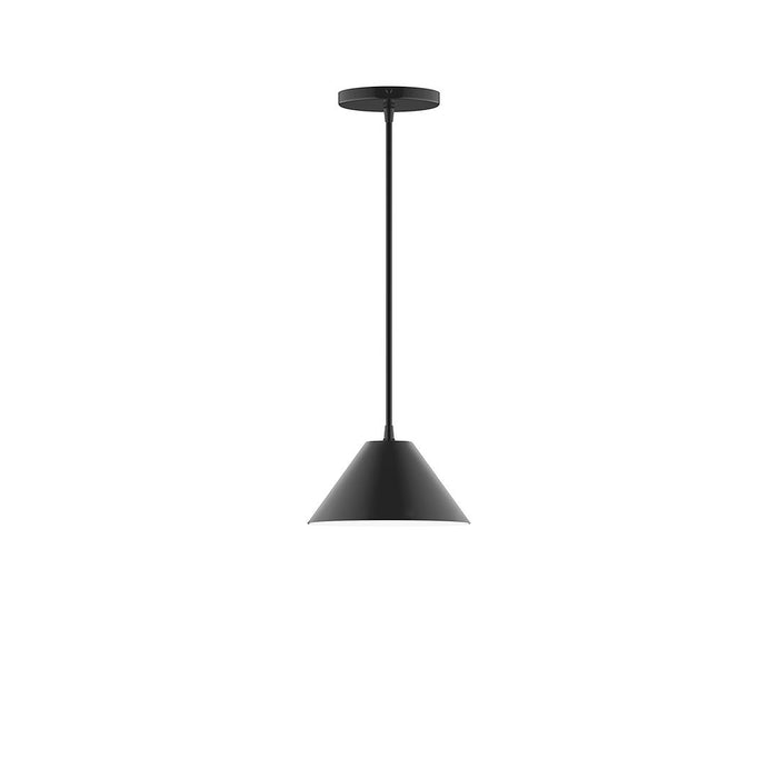 Axis Pinnacle 8" Pendant Light in Black