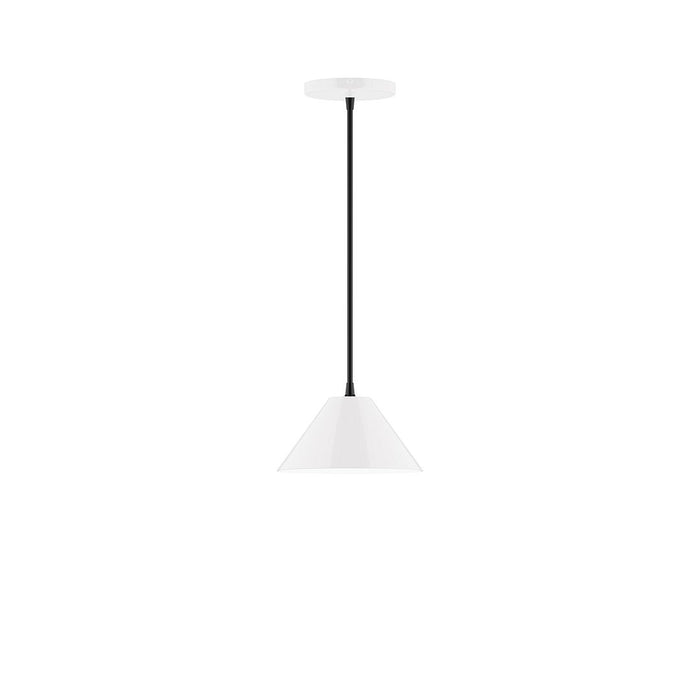 Axis Pinnacle 8" LED Pendant Light in White