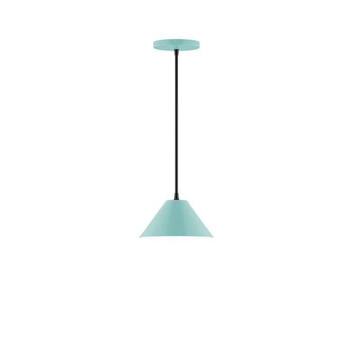 Axis Pinnacle 8" Pendant Light in Sea Green