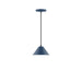 Pinnacle 8" Pendant in Navy | Montclair Light Works