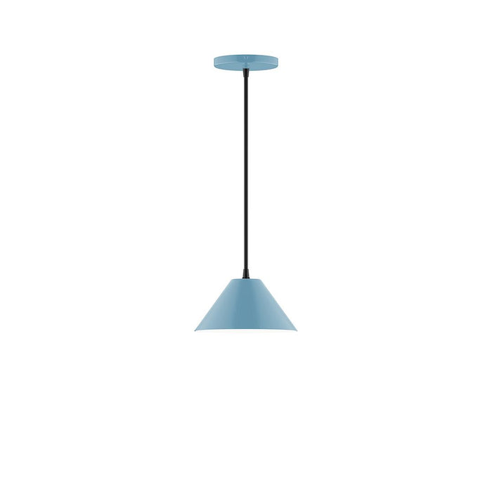 Axis Pinnacle 8" Pendant Light in Light Blue