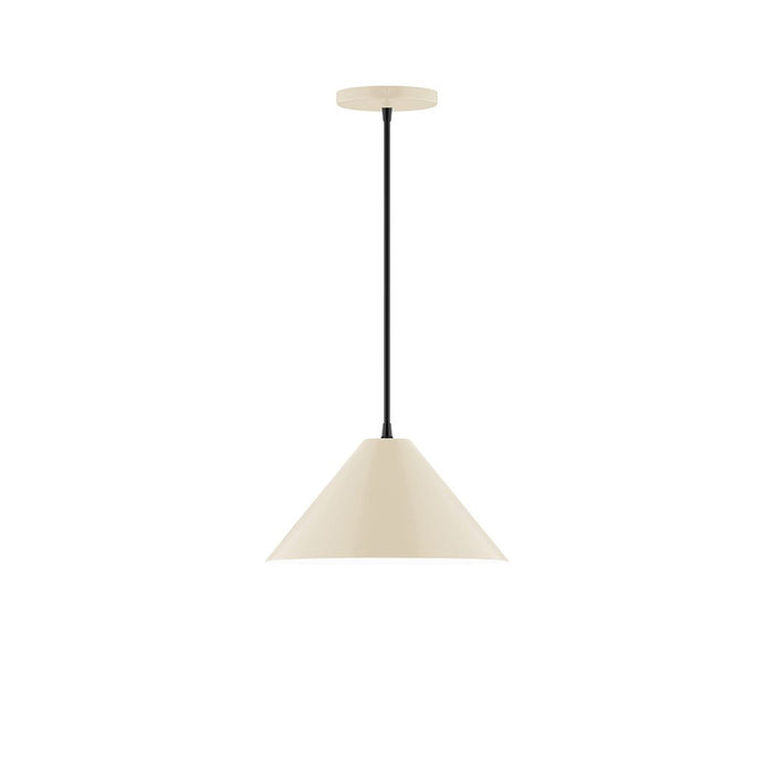 Axis Pinnacle 12" Pendant Light in Cream